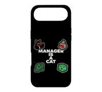 Funny Office Humor Manager Is A Cat Feline Boss Case for iPhone Air