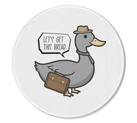 Funny Office Let's Get This Bread Business Duck Mousepad for Work Desk Home Computers Laptop Accessories, Funny Humor Office Gifts Mouse pad for Lover Coworkers，C032