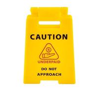 Funny Office Prank Desk Sign Do Not Approach Sign Humorous Gag Gift Mini Desk Decor for Coworkers Employees Boss Teammate Office Workplace Cubicle Home