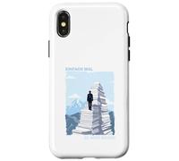 Funny Office Workload Mountain Case for iPhone X/XS