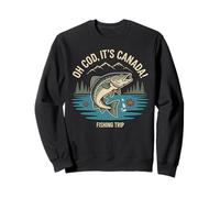 Funny Oh Cod It’s Canada Men’s Fishing Trip With Friends Sweatshirt