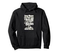 Funny Oilfield Wife Pumpjack Hitch Life Pullover Hoodie
