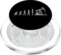 Funny Oilfield Worker Pumpjack Evolution Drilling Oil Rig PopSockets PopGrip for MagSafe
