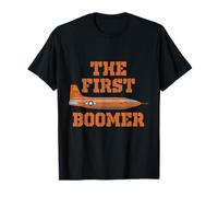 Funny ok boomer Bell X-1 airplane plane sound rocket chuck T-Shirt
