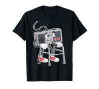 Funny Old Gamer Gaming 80s 90s Video Game Old Gamer T-Shirt