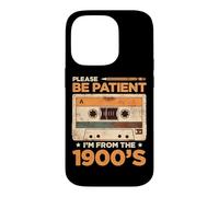 Funny Old Man Please Be Patient I’m From The 1900s Cassette Case for iPhone 14 Pro