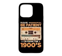 Funny Old Man Please Be Patient I’m From The 1900s Cassette Case for iPhone 15 Pro Max
