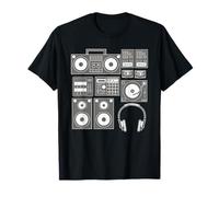 Funny Old School Hip Hop Rapper Beat Maker Rap Music Gift T-Shirt