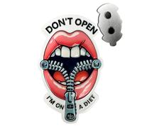 Funny On a Diet Refrigerator Magnet - Kitchen Dr Now Magnets Fridge - Cute Car Whiteboard Support Ornament - Hilarious Desk Accessories for Work - Emotional Inspirational Gift for Men Women Coworker