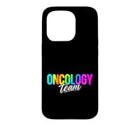 Funny Oncology Team Saying Celebrating Medical Pride Case for iPhone 15 Pro