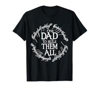 Funny One Dad to Rule Them All Father's Day Cool Men T-Shirt