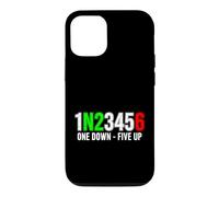 Funny One Down Five Up Saying Distressed Case for iPhone 12/12 Pro