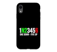 Funny One Down Five Up Saying Distressed Case for iPhone XR