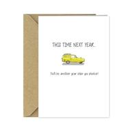 Funny Only Fools and Horses Birthday Card - This time next year... Classic Cult TV Card for him/her