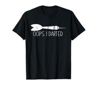 Funny Oops I Darted Dart Lover Darts Player T-Shirt