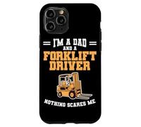 Funny Operator Constructor I'm A Dad And A Forklift Driver Case for iPhone 11 Pro