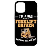 Funny Operator Constructor I'm A Dad And A Forklift Driver Case for iPhone 12/12 Pro