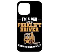 Funny Operator Constructor I'm A Dad And A Forklift Driver Case for iPhone 13 Pro Max