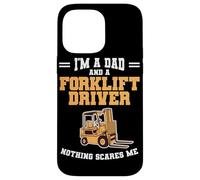 Funny Operator Constructor I'm A Dad And A Forklift Driver Case for iPhone 14 Pro Max