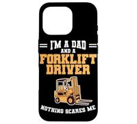 Funny Operator Constructor I'm A Dad And A Forklift Driver Case for iPhone 16 Pro
