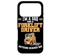 Funny Operator Constructor I'm A Dad And A Forklift Driver Case for iPhone 17 Pro