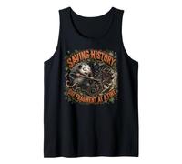 Funny Opossum Architectural Salvage Historic Preservation Tank Top