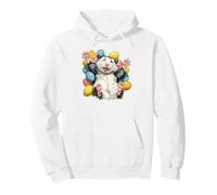 Funny Opossum Easter Eggs Playing Dead Possum Art Pullover Hoodie
