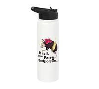 Funny Opossum Ich bin Deine Fee Opossum Godmother Opossum Stainless Steel Insulated Water Bottle
