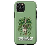 Funny Opossum Meme Maybe Plants are Addicted to Me Case for iPhone 11 Pro