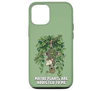 Funny Opossum Meme Maybe Plants are Addicted to Me Case for iPhone 12/12 Pro