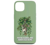 Funny Opossum Meme Maybe Plants are Addicted to Me Case for iPhone 13