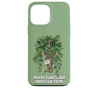 Funny Opossum Meme Maybe Plants are Addicted to Me Case for iPhone 13 Pro Max