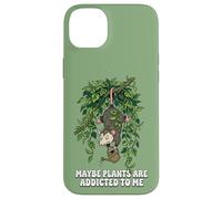 Funny Opossum Meme Maybe Plants are Addicted to Me Case for iPhone 14 Plus