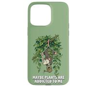 Funny Opossum Meme Maybe Plants are Addicted to Me Case for iPhone 15 Pro Max
