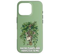 Funny Opossum Meme Maybe Plants are Addicted to Me Case for iPhone 16 Pro