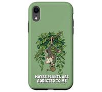 Funny Opossum Meme Maybe Plants are Addicted to Me Case for iPhone XR