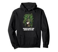 Funny Opossum Meme Maybe Plants are Addicted to Me Pullover Hoodie