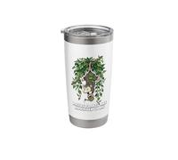 Funny Opossum Meme Maybe Plants are Addicted to Me Stainless Steel Insulated Tumbler
