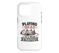 Funny Opossum Playing Dead Is a Valid Strategy Case for iPhone 16 Pro