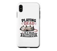 Funny Opossum Playing Dead Is a Valid Strategy Case for iPhone XS Max