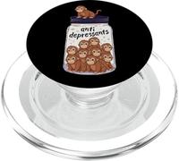 Funny Orangutan Anti Depressant Jar Zoo Boys Girls Kids PopSockets PopGrip for MagSafe