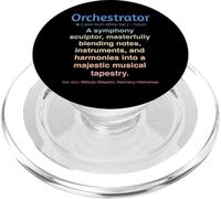 Funny Orchestrator PopSockets PopGrip for MagSafe