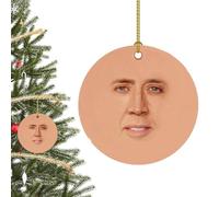 Funny Ornaments for Christmas Tree | Unique Secret Santa Christmas Tags | 2D Acrylic Christmas Tags Santa Pendants, Bring Humor to Your Holiday