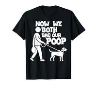 Funny Ostomy Now We Both Bag Our Poop T-Shirt