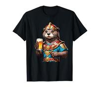 Funny Otter as Roman Warrior T-Shirt