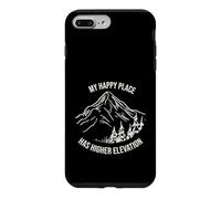Funny Outdoor Pun My happy place has higher elevation Case for iPhone 7 Plus/8 Plus