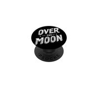 Funny Over the Moon Graphic PopSockets Adhesive PopGrip