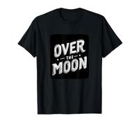 Funny Over The Moon Graphic T-Shirt