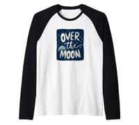 Funny Over the Moon Speech Costume for Boys and Girls Raglan Baseball Tee