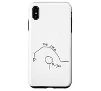 Funny Over Your Head Confused Drawing Of Man The Joke You Case for iPhone XS Max